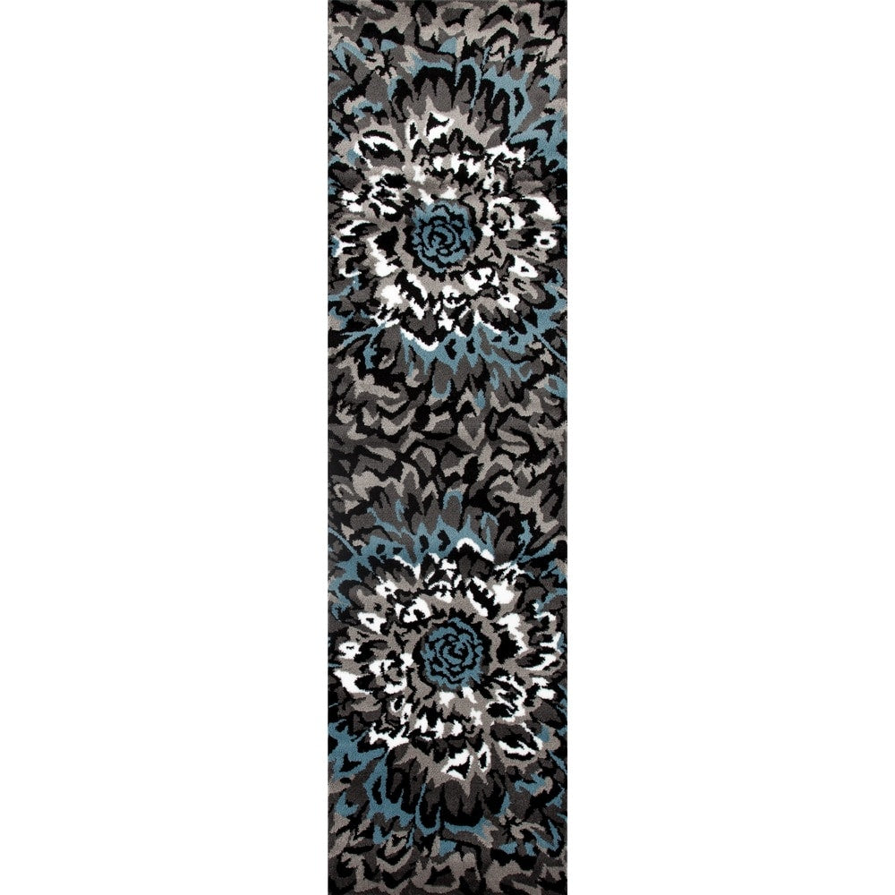 World Rug Gallery Modern Large Floral Area Rug
