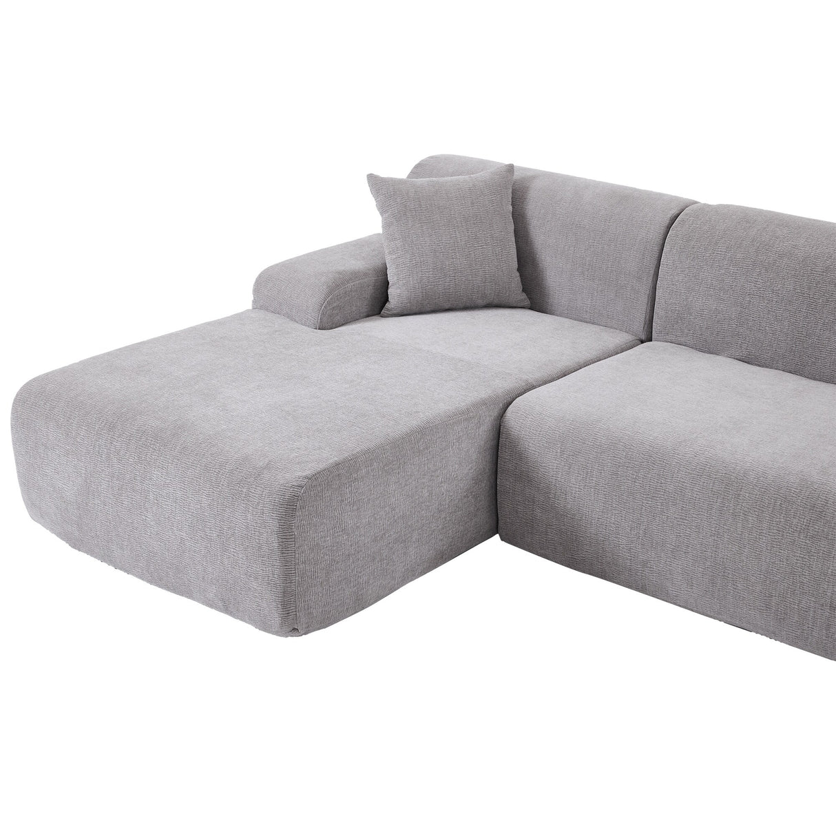 Modern Large L-Shape Modular Sectional Sofa for Living Room
