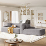 Modern Large L-Shape Modular Sectional Sofa for Living Room