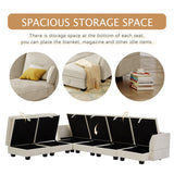 Modern Large U-Shape Modular Sectional Sofa with Reversible Chaise