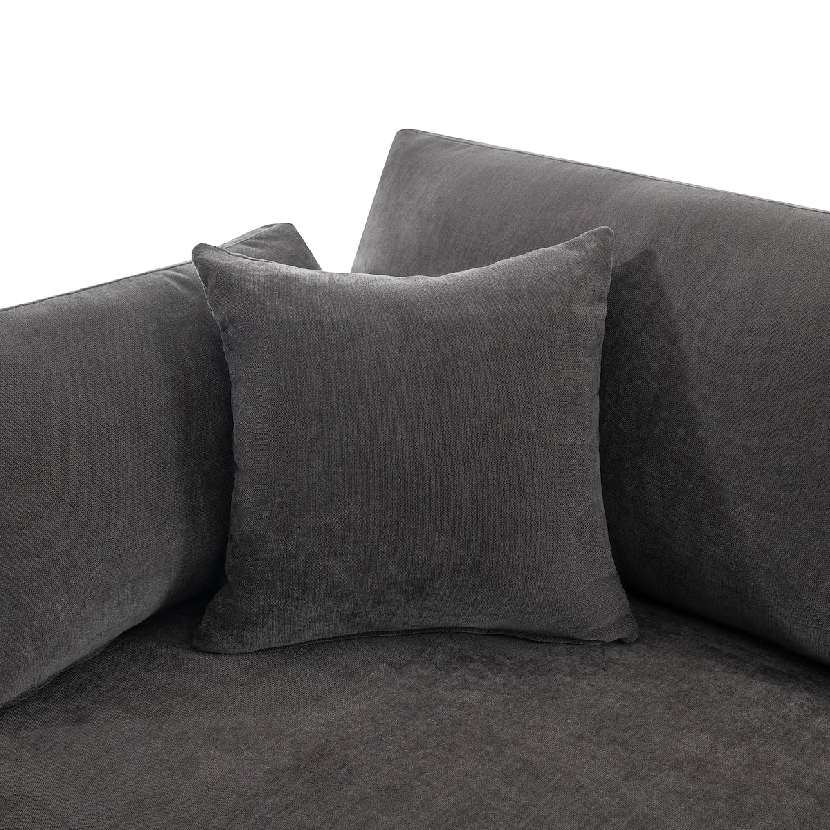Modern Large U-Shape Sectional Sofa, with Removable Ottomans for Living Room (6-Seater)