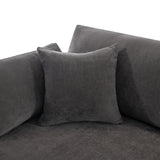Modern Large U-Shape Sectional Sofa, with Removable Ottomans for Living Room (6-Seater)