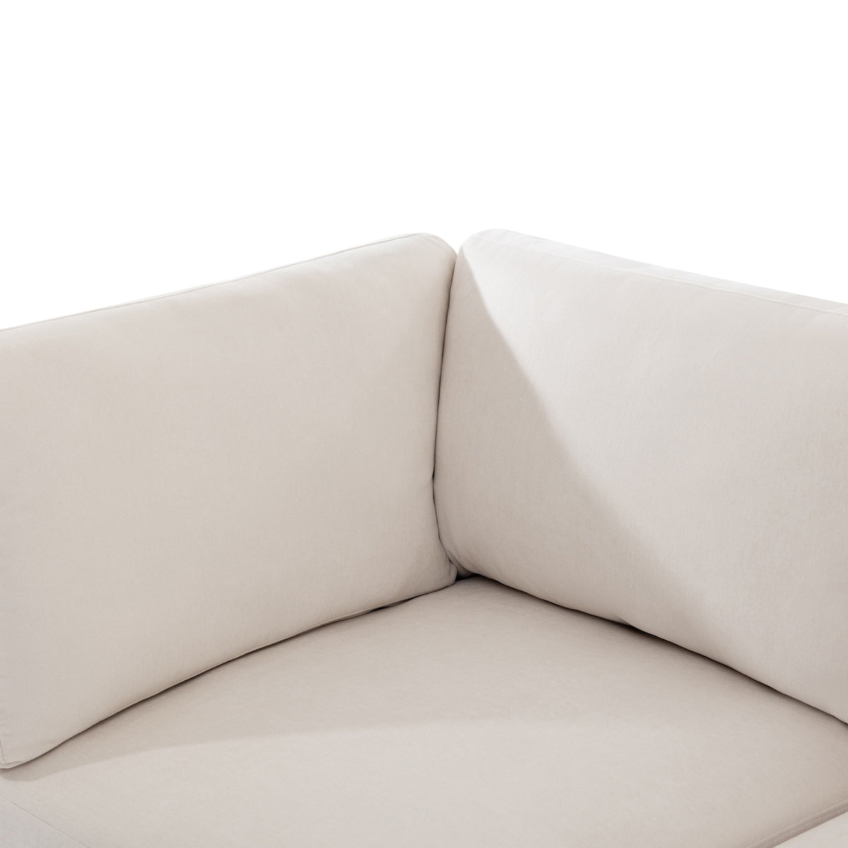 Modern Large U-Shape Sectional Sofa, with Removable Ottomans for Living Room (6-Seater)