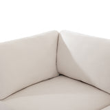 Modern Large U-Shape Sectional Sofa, with Removable Ottomans for Living Room (6-Seater)