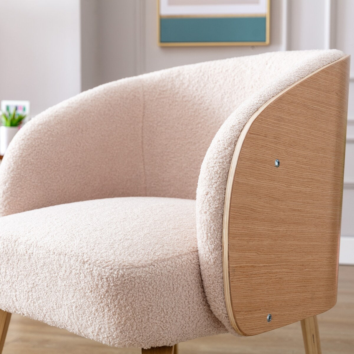 Modern Leisure single chair Upholstered living room chair