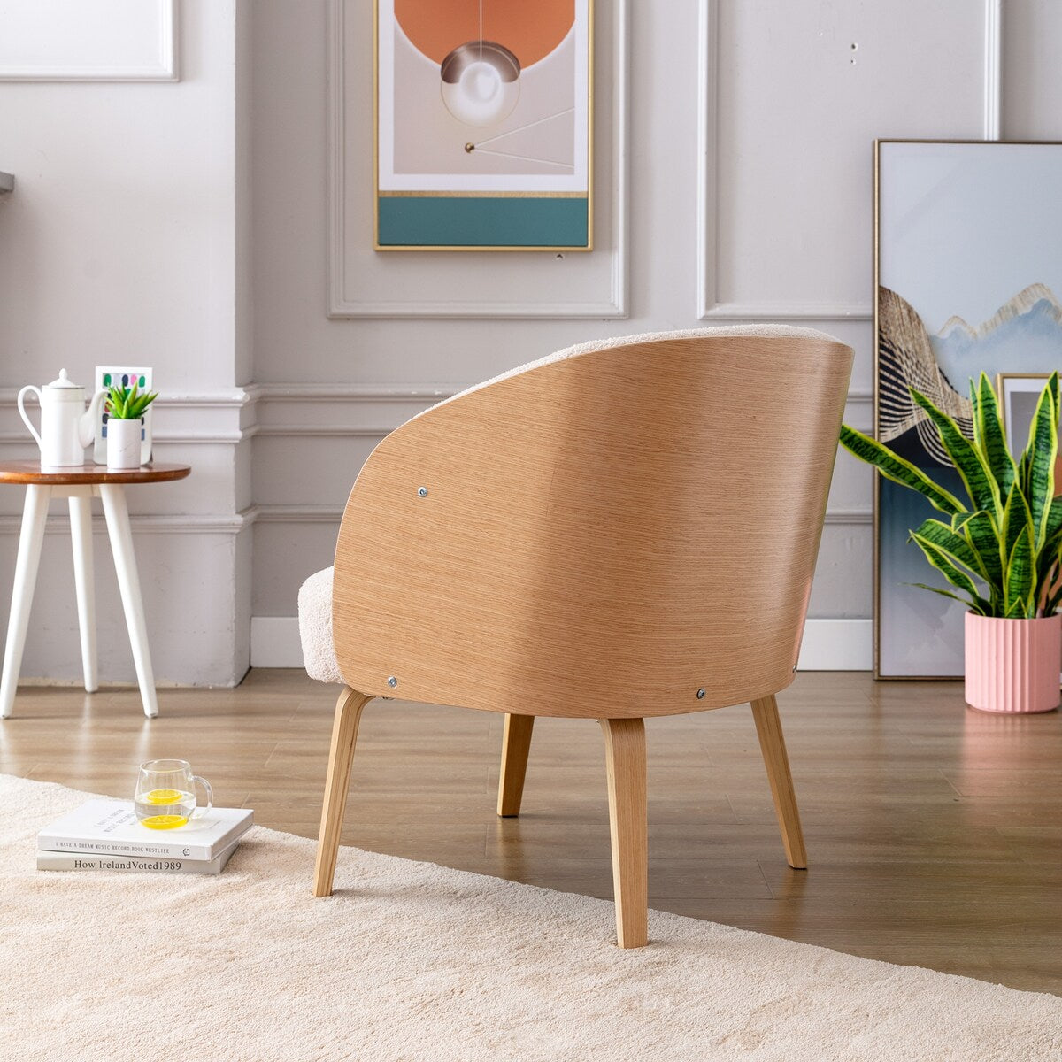 Modern Leisure single chair Upholstered living room chair