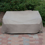 Modern Leisure® Garrison Loveseat Cover, Waterproof, 66"L x 40"W x 39"H, Sandstone