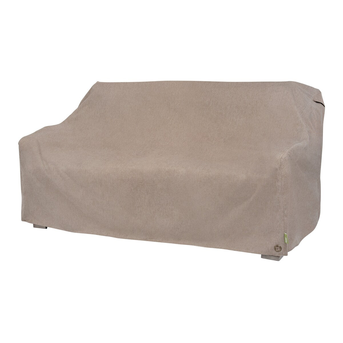 Modern Leisure® Garrison Loveseat Cover, Waterproof, 66"L x 40"W x 39"H, Sandstone