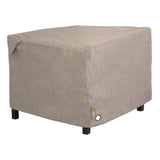 Modern Leisure® Garrison Square Fire Pit Table Cover, Waterproof, 42" Square x 22"H, Sandstone