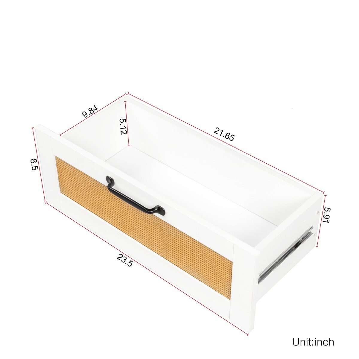 Modern Lift Top Coffee Table with Storage Drawers for Living Room