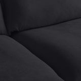Modern Linen Upholstered Corner Sectional Sofa L-shaped Modular 5-Piece Couch with Ottoman