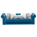 Modern Living Room 2 Seat Convertible Sleeper Love Seat