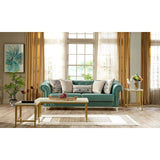 Modern Living Room 2 Seat Convertible Sleeper Love Seat