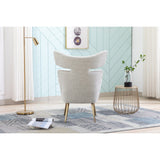 Modern Living Room Fish Tail Accent Chair Leisure Single Chair