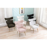 Modern Living Room Fish Tail Accent Chair Leisure Single Chair