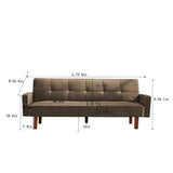 Modern Living Room Sofa Bed, Convertible, Durable