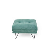 Modern Loveseat Sofa Includes 2 Pillows 85.8" Chenille Fabric Sofa for Living Room Office