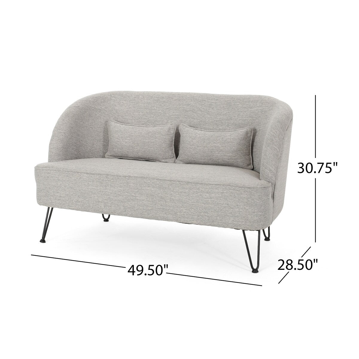 Modern Loveseat for Living Room