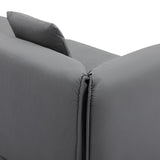 Modern Luxury Style Upholstery Sofa - Sturdy Wood Frame and Plush Cushions for Extra Comfort