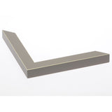 Modern Matte Gray Mirror