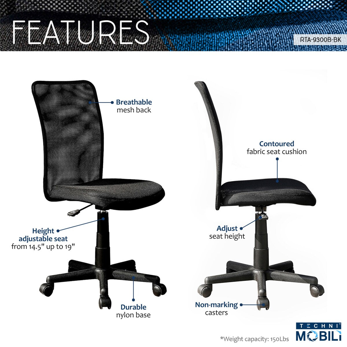Modern Mesh Task Office Chair