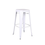 Modern Metal Bar Stools (Set of 2) - N/A