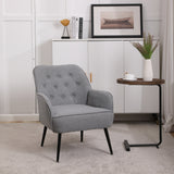 Modern Mid Century velvet Sherpa Armchair Easy Assemble