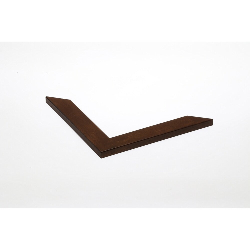 Modern Mocha Brown Wall Mirror