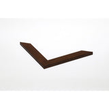 Modern Mocha Brown Wall Mirror