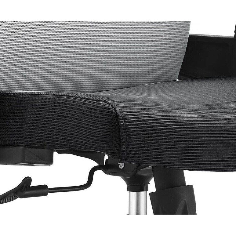 Adjustable Mid-Back Office Chair with 360-Degree Swivel and Tilt Brio Series by LeisureMod
