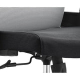 Adjustable Mid-Back Office Chair with 360-Degree Swivel and Tilt Brio Series by LeisureMod
