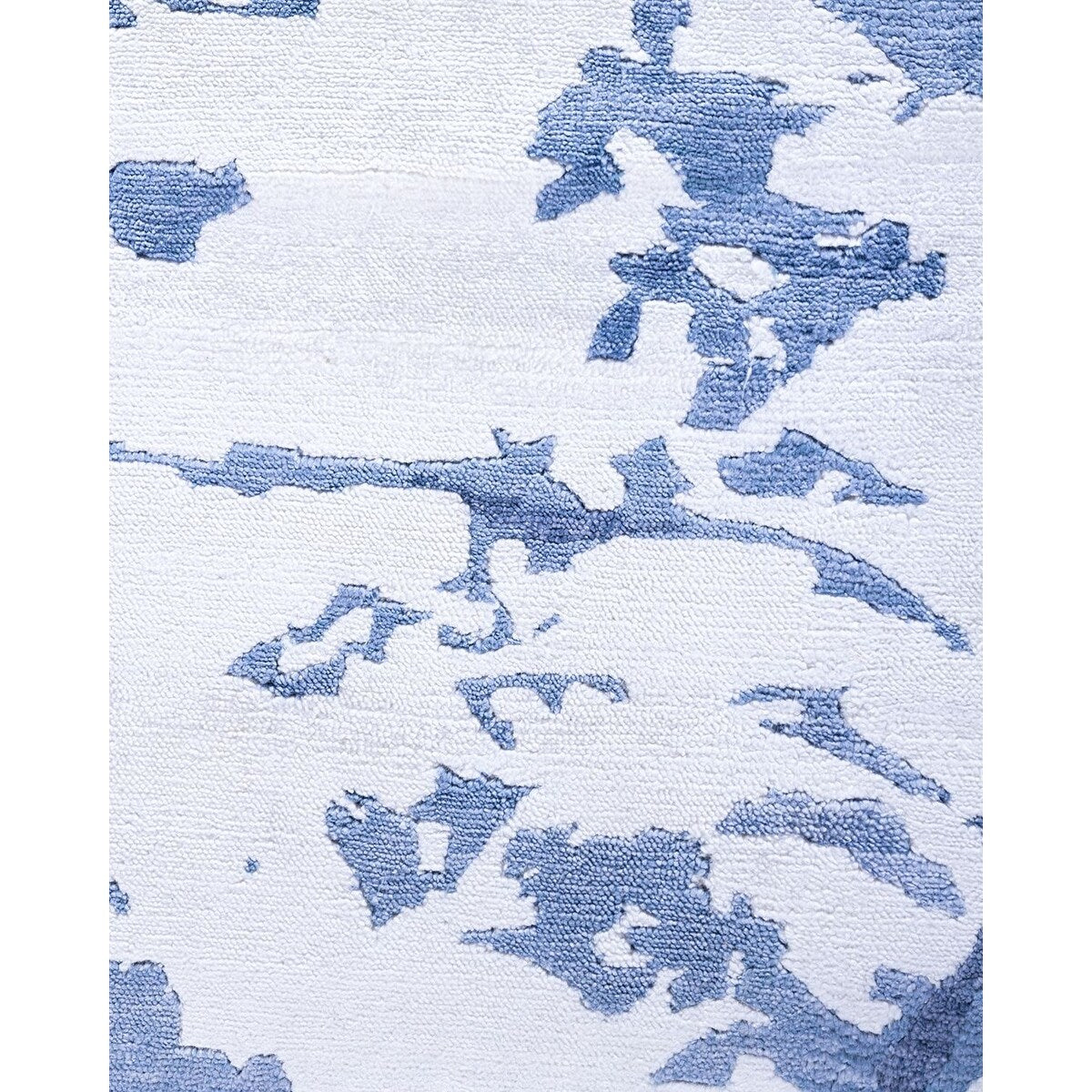 Modern One-of-a-Kind Hand-Knotted Area Rug - Ivory, 8' 1" x 10' 1" - 8' 1" x 10' 1"