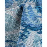 Modern One-of-a-Kind Hand-Knotted Area Rug - Ivory, 9' 1" x 12' 3" - 9' 1" x 12' 3"