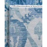 Modern One-of-a-Kind Hand-Knotted Area Rug - Ivory, 9' 1" x 12' 3" - 9' 1" x 12' 3"