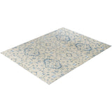 Modern One-of-a-Kind Handmade Area Rug - Beige, 8' 0" x 10' 2" - 8' 0" x 10' 2"