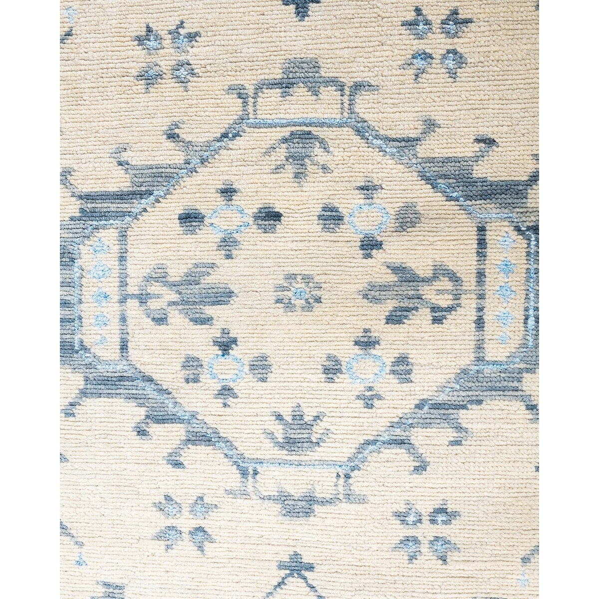 Modern One-of-a-Kind Handmade Area Rug - Beige, 8' 0" x 10' 2" - 8' 0" x 10' 2"