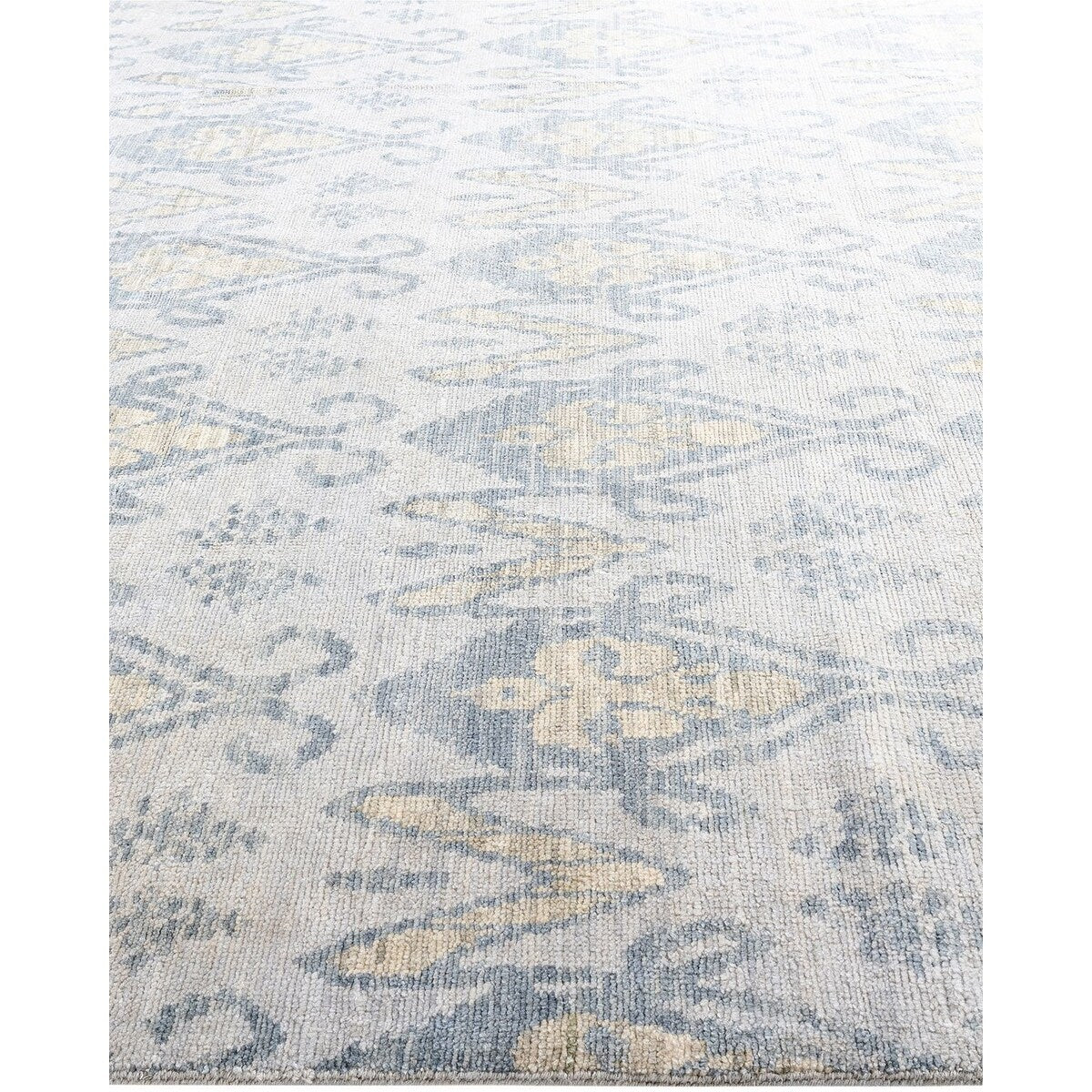 Modern One-of-a-Kind Handmade Area Rug - Beige, 8' 1" x 10' 3" - 8' 1" x 10' 3"
