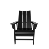 Polytrends Shoreside 6-Piece Rectangular Poly Eco-Friendly All Weather Outdoor Dining Set with Bench