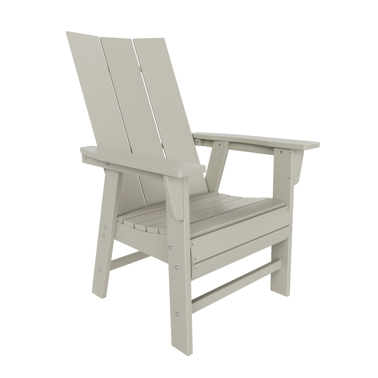 Polytrends Shoreside 6-Piece Rectangular Poly Eco-Friendly All Weather Outdoor Dining Set with Bench