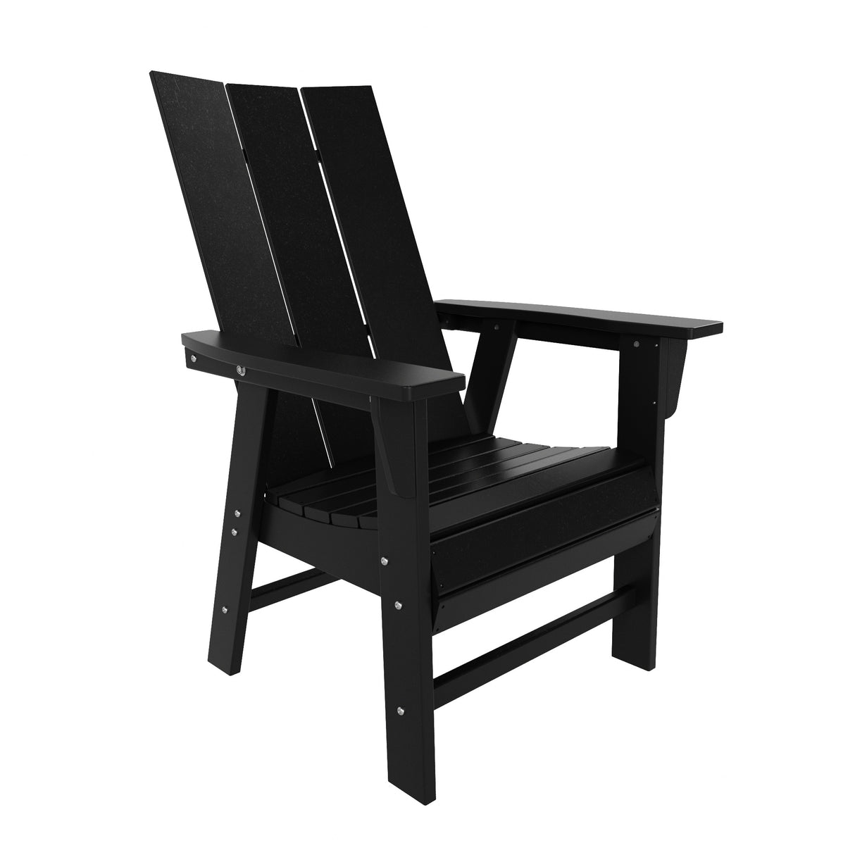 Polytrends Shoreside 6-Piece Rectangular Poly Eco-Friendly All Weather Outdoor Dining Set with Bench
