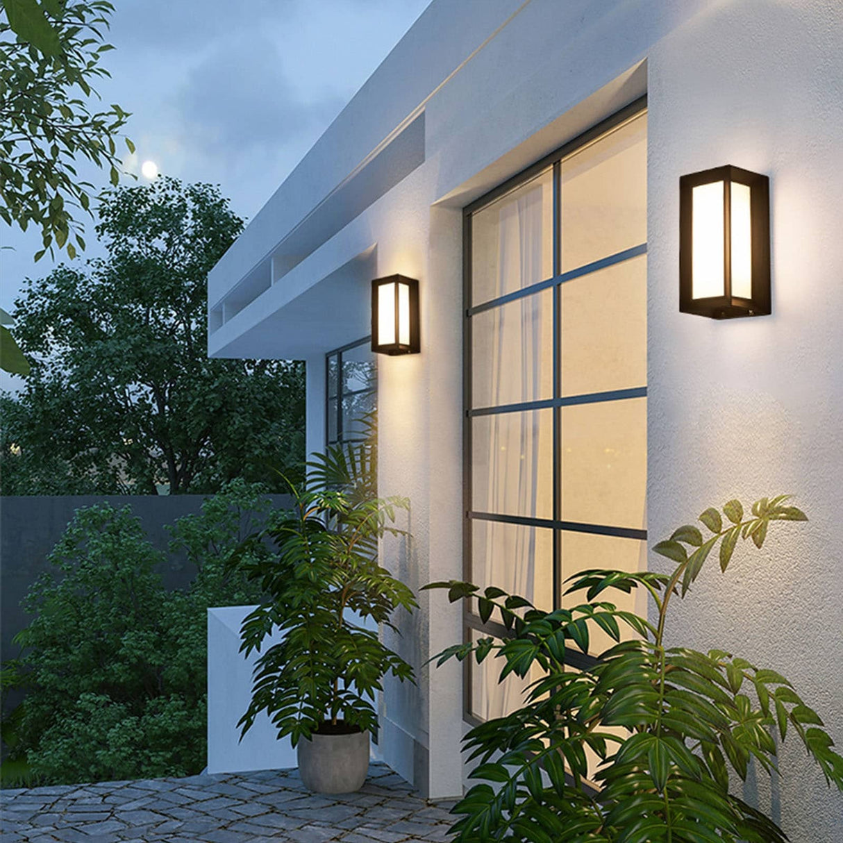 Modern Outdoor Wall Light Sconce Exterior Wall Lighting Fixtures
