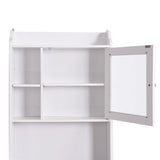 Modern Over The Toilet Space Saver Organization Wood Storage Cabinet