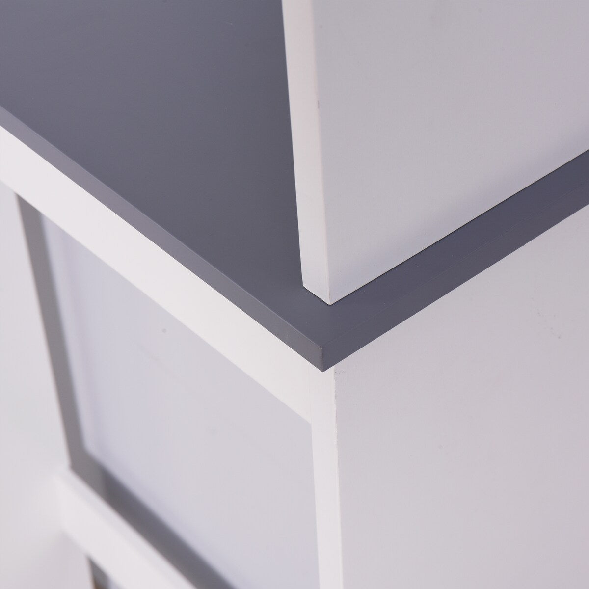 Modern Over The Toilet Space Saver Organization Wood Storage Cabinet