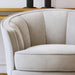 Modern PU Leather Tub Barrel Chair Leisure Accent Chair