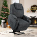 Modern PU Power Lift Recliner Sofa with Massage Chair