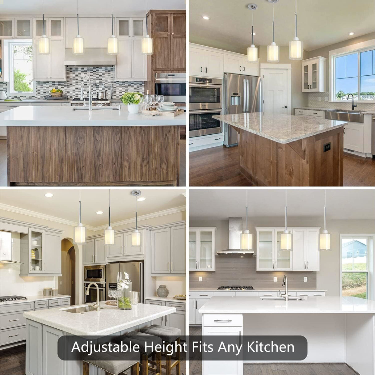 Modern Pendant Lighting for Kitchen Island - Elegant and Functional - 5.9h