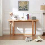 Modern Rectangular Console Table Entryway Table for Hallway, Behind The Couch, Living Room, Foyer