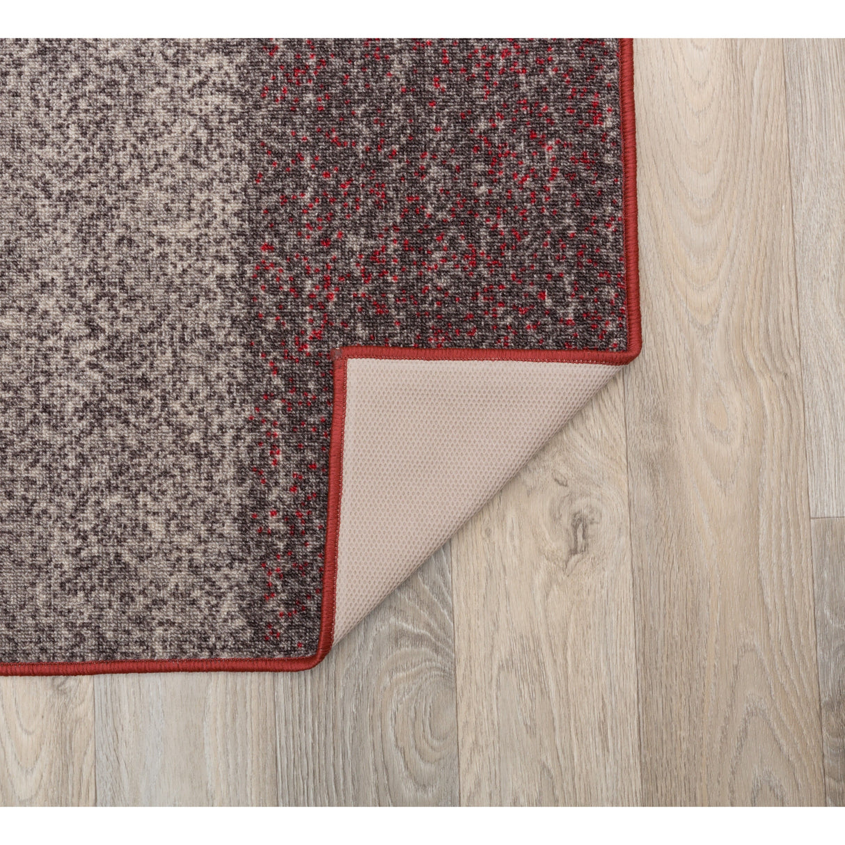 World Rug Gallery Modern Boxes Design Non-slip (Non-skid) Area Rug