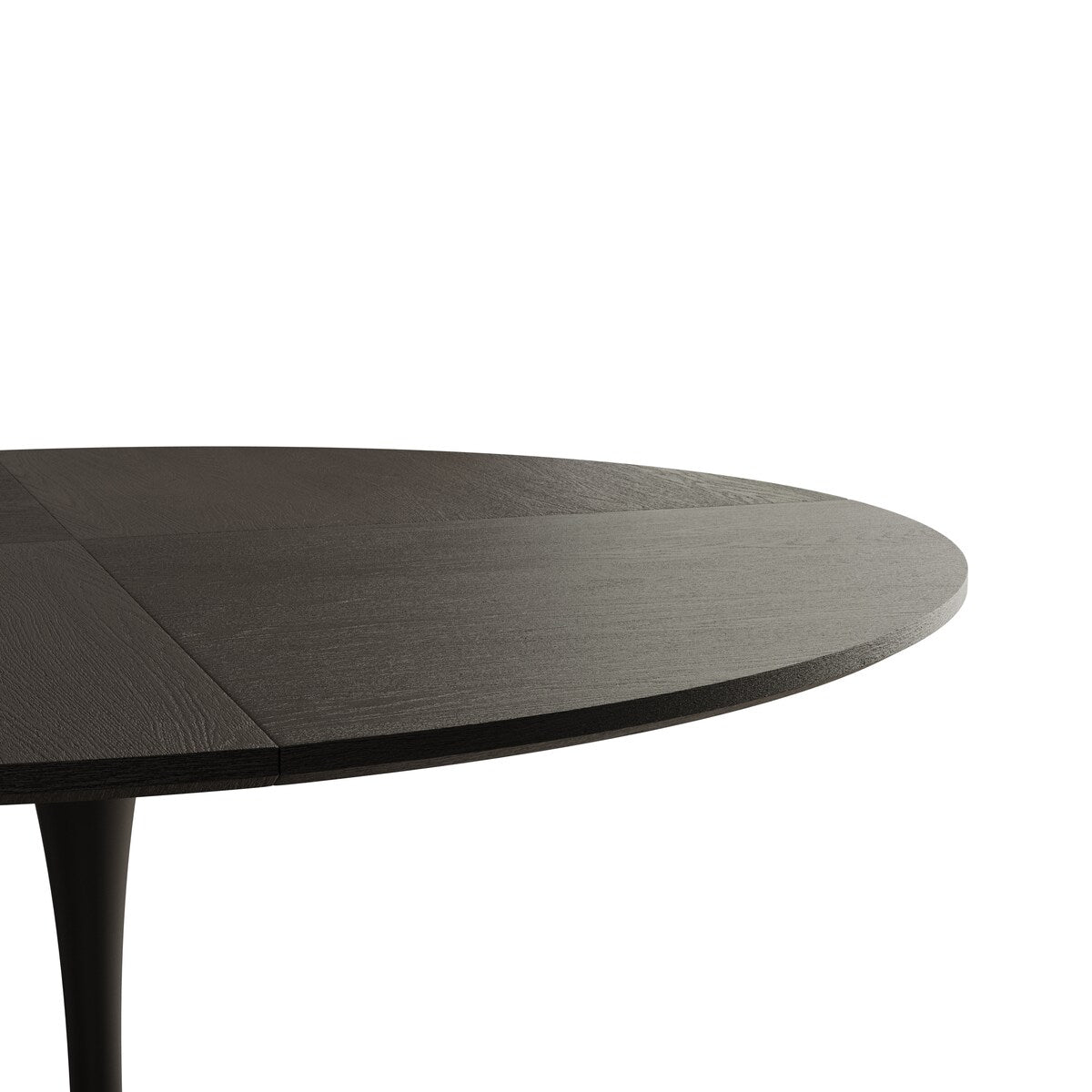 Modern Round Dining Table,Four Patchwork Tabletops