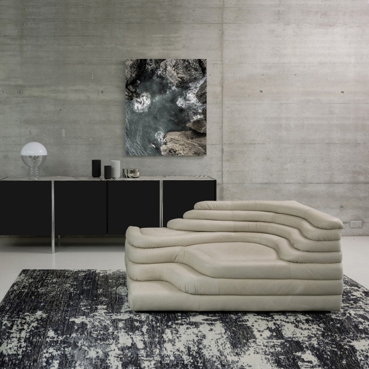 Modern Sectional Leather Sofa